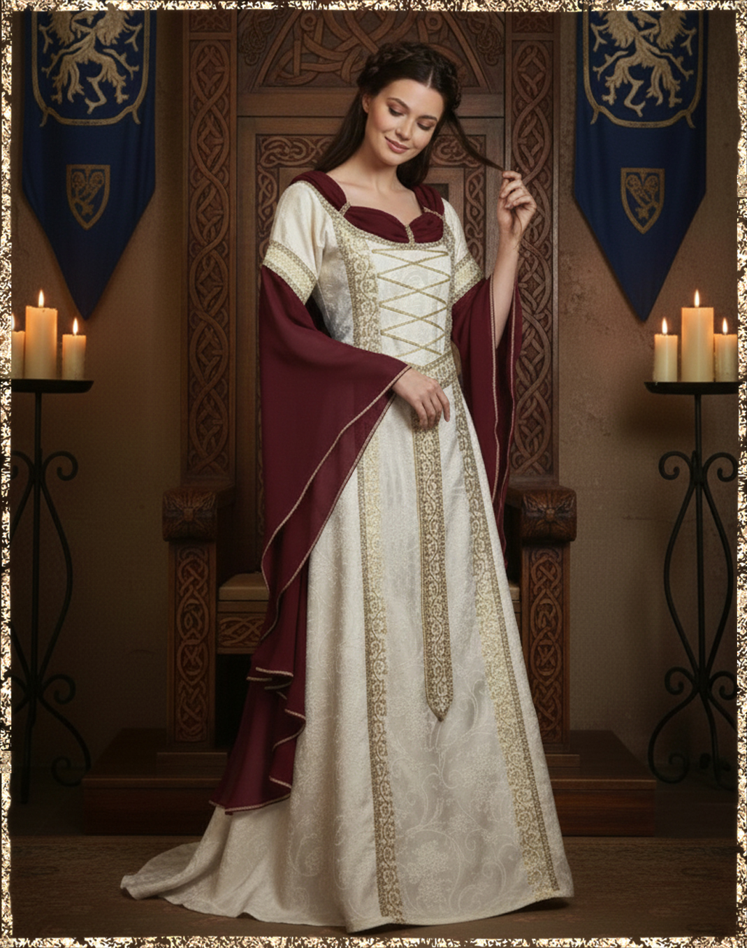 Schalkleid Lauriel - viele Farben Schalkleid Lauriel - viele Farben